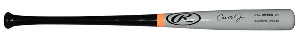 CAL RIPKEN JR AUTOGRAPHED BALTIMORE ORIOLES RAWLINGS BAT BECKETT
