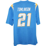 LaDainian Tomlinson Signed San Diego Chargers XL Nike Jersey Beckett W 58508
