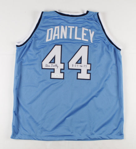 Adrian Dantley Signed Buffalo Braves Jersey Inscribed "ROY 76-77" (JSA) HOF 2008
