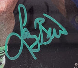 Larry Bird Signed Framed 8x10 Boston Celtics Photo vs Magic Johnson PSA ITP