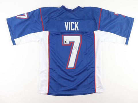 Michael Vick Signed Philadelphia Eagles 2010 NFC Pro Bowl Jersey (Beckett) Q.B.