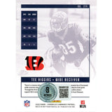 Tee Higgins Autographed Panini Luminance 214 Who Dey Trading Card Beckett 48906