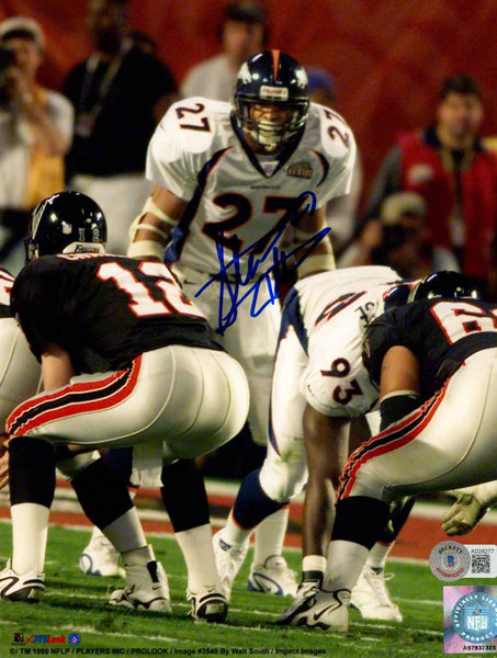 Steve Atwater Autographed/Signed Denver Broncos 8x10 Photo Beckett 50554