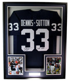 Dani Dennis-Sutton Autographed/Inscribed Custom Jersey Framed Penn State JSA 829
