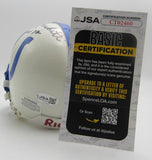 Gino Marchetti HOF Signed/Inscribed Colts Mini Football Helmet JSA 213517