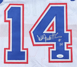 Wes Matthews Signed Washington Bullets Jersey (PSA) 2xNBA Champion 1987 & 1988