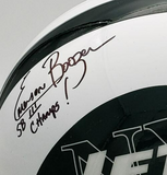 Emerson Boozer & Matt Snell Signed Full Size New York Jets Helmet (JSA COA)