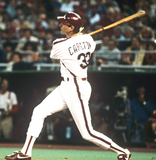 Steve Carlton Signed Louisville Slugger Bat (Beckett) 1970s Phillies Ace Starter