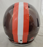 MYLES GARRETT SIGNED CLEVELAND BROWNS F/S FLASH SPEED REP HELMET BECKETT QR