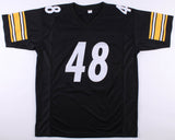 Bud Dupree Signed Pittsburgh Steelers Jersey Inscribed"Steeler 4 Life"(CAS Holo)