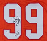 Warren Sapp Signed Tampa Bay Buccaneers Creamsicle Jersey "HOF 13" (Beckett) D.T