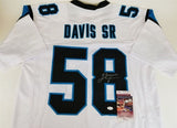 Thomas Davis Sr. Signed Panthers Jersey (JSA COA) 3xPro Bowl L.B. (2015 - 2017)