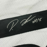 Autographed/Signed DIONTAE JOHNSON Pittsburgh White Football Jersey JSA COA Auto