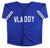 Vladimir Guerrero Jr. Authentic Signed Blue Pro Style Jersey Autographed BAS 2
