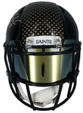 Rashid Shaheed Autographed Saints Alt. Speed Authentic Helmet w/ Visor Beckett