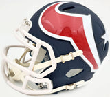 DESHAUN WATSON AUTOGRAPHED HOUSTON TEXANS AMP SPEED MINI HELMET BECKETT 156855