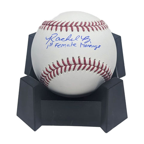 Rachel Balkovec Autographed Official MLB Baseball with 1st Female Manager - JSA