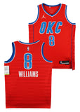 Thunder Jalen Williams Signed Orange Nike Statement Edition Swingman Jersey JSA