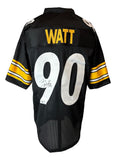 TJ Watt Pittsburgh Signed Black Football Jersey BAS