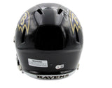 Ed Reed HOF Autographed Full Size Speed Replica Football Helmet Ravens Beckett