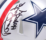 Randy White Signed Dallas Cowboys 1976 Speed Mini Helmet w/HOF-Beckett W Holo