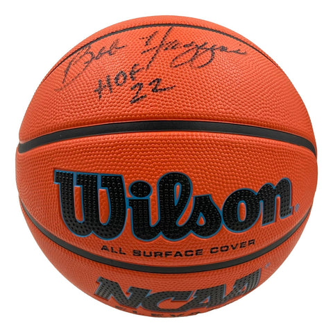 Bob Huggins West Virginia Signed Wilson NCAA Elevate Basketball HOF 22 JSA ITP