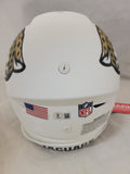 TRAVIS HUNTER SIGNED JACKSONVILLE JAGUARS ALT SPEEDFLEX HELMET BECKETT QR