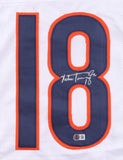 Mike Tomczak Signed Chicago Bears Home Jersey (Beckett) Ex-Ohio State Buckeye QB