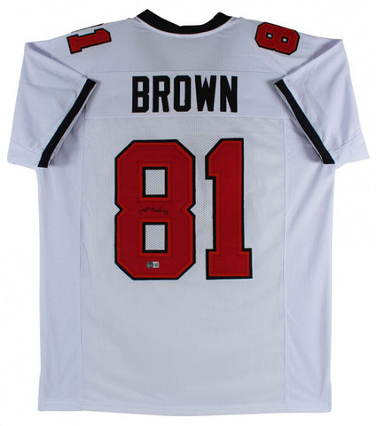 Antonio Brown Signed Tampa Bay Buccaneers Jersey (Beckett QR Code) 7xPro Bowl WR