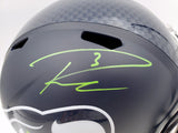 RUSSELL WILSON AUTOGRAPHED SEAHAWKS FULL SIZE HELMET IN GREEN RW HOLO 94105