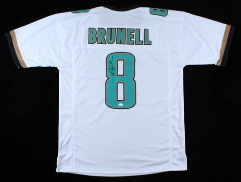 Mark Brunell Signed Jaguars Jersey (JSA QR) Jacksonville's 3xPro Bowl Q.B.