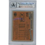Randy Gradishar Autographed 1981 Topps #116 10 Grade Slabbed Card Beckett 50020