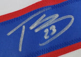 Troy Terry Signed 2018 Team USA Jersey (JSA COA) Anaheim Ducks #1 Scorer 2021-22