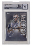 Conor McGregor Signed 2017 Topps Chrome UFC Fire #UFCM - BGS 10 Autograph