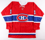 Brian Hayward Signed Canadiens Jersey (Beckett COA) Playing career 1982-1993