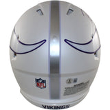 Randy Moss Autographed Minnesota Vikings Authentic 24 Alt Helmet Beckett 56326