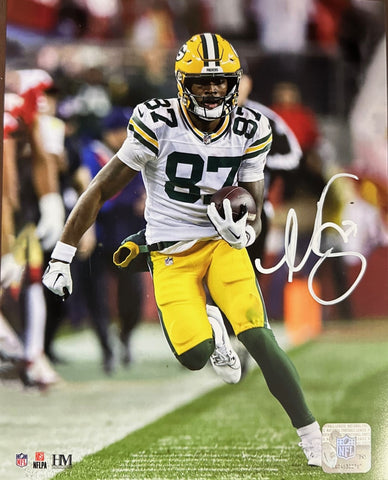 GB Packers Receiver ROMEO DOUBS Signed 8x10 Photo #4 AUTO