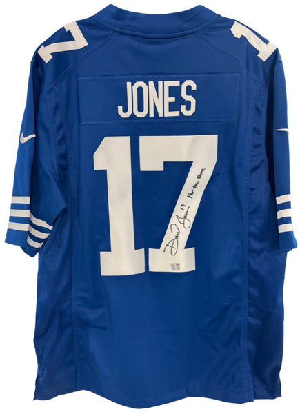 Daniel Jones Signed Nike Blue Limited Jersey For The Shoe Auto Fanatics Colts