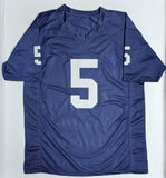 Notre Dame Irish PAUL HORNUNG Signed Custom Navy Jersey AUTO w/ 56 H - JSA