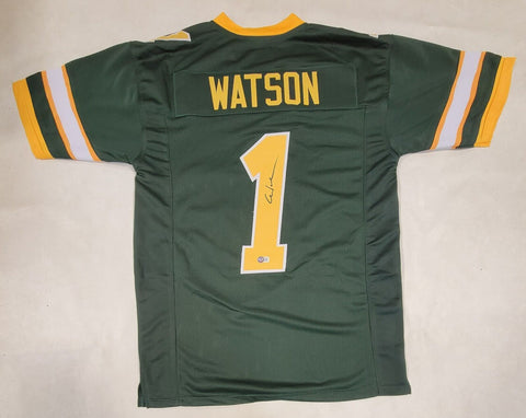 CHRISTIAN WATSON AUTOGRAPHED SIGNED COLLEGE STYLE XL JERSEY BECKETT