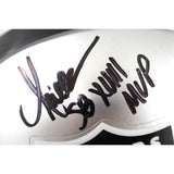 Biletnikoff Plunkett Allen Signed Oakland Raiders Mini Helmet MVP Fanatics 51865