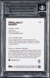 Royals George Brett Signed 2020 Topps Project 2020 #43 Card BAS Slabbed