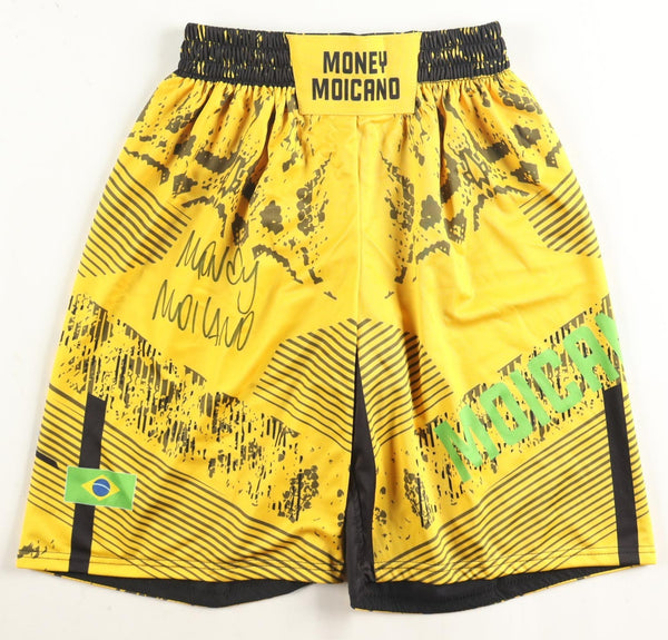 Renato "Money" Moicano Signed Brazil UFC Shorts (Beckett) MMA Record 21-7-1