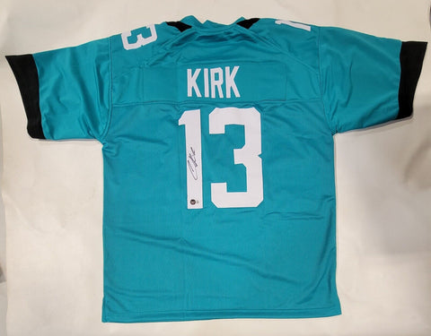 CHRISTIAN KIRK AUTOGRAPHED SIGNED PRO STYLE XL JERSEY BECKETT QR