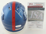 Isaiah Simmons Signed New York Giants Speed Mini Helmet (JSA) G-Men All Pro L.B.