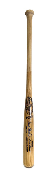 Frank Robinson Autographed/Inscribed "586 HR's" Louisville Slugger Bat - JSA COA