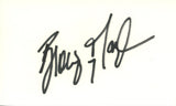 Browning Nagle Autographed/Signed New York Jets Index Card BAS 45345
