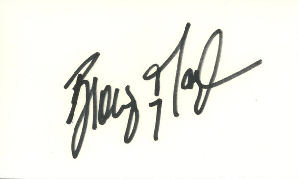 Browning Nagle Autographed/Signed New York Jets Index Card BAS 45345