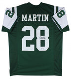 Curtis Martin Signed New York Jets Jersey (PSA COA) 5 Time Pro Bowl Running Back