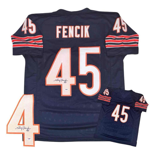 Gary Fencik Autographed Signed Jersey PSA DNA Authenticated